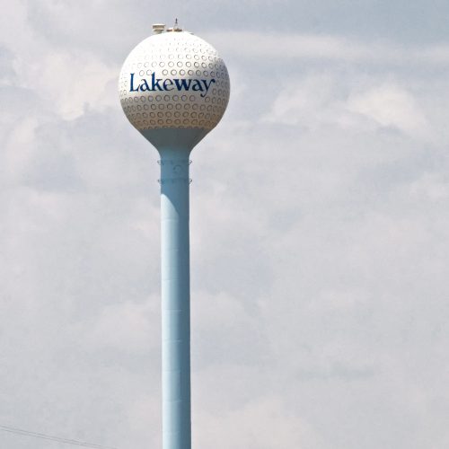 golfball water tower