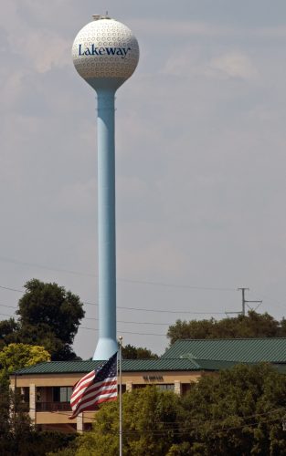 golf ball water tower